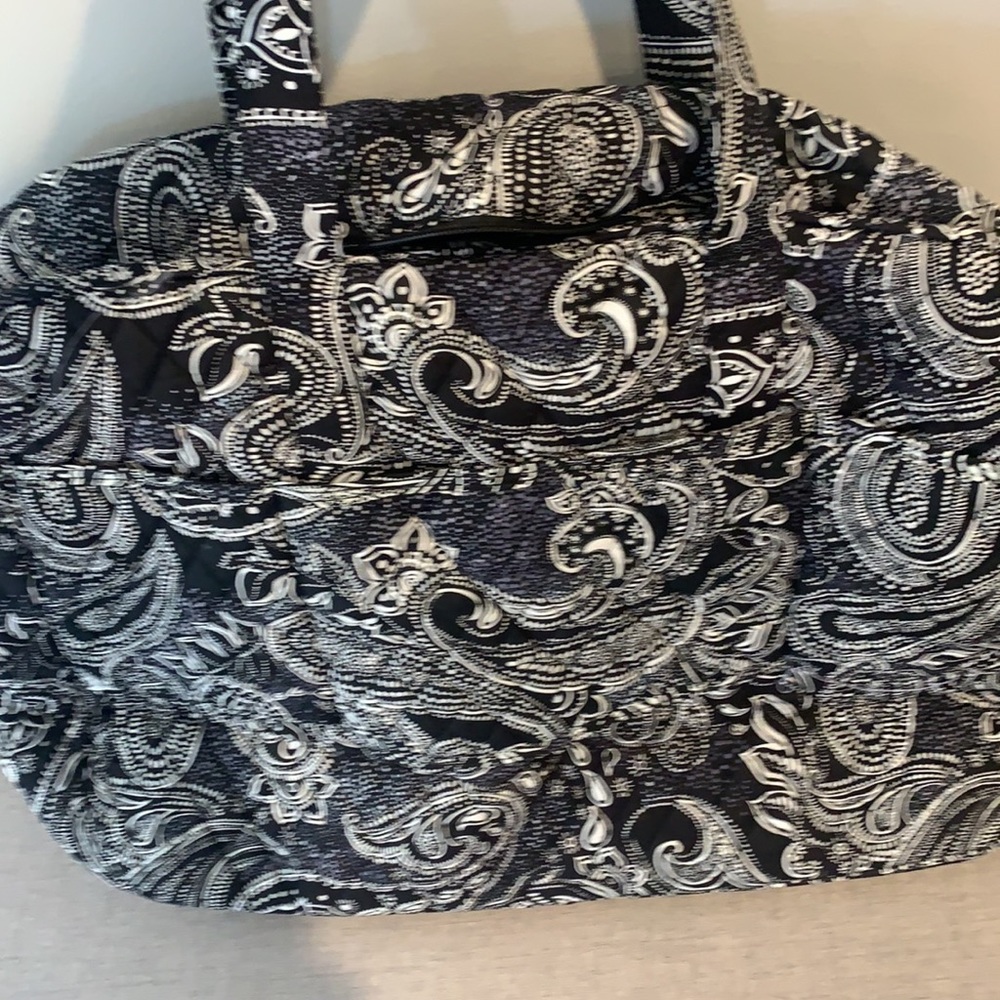 NWT Vera Bradley grand traveler duffel stellar paisley - Picture 9 of 10